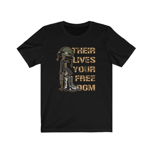 Military Boots Jersey Short Sleeve Tee